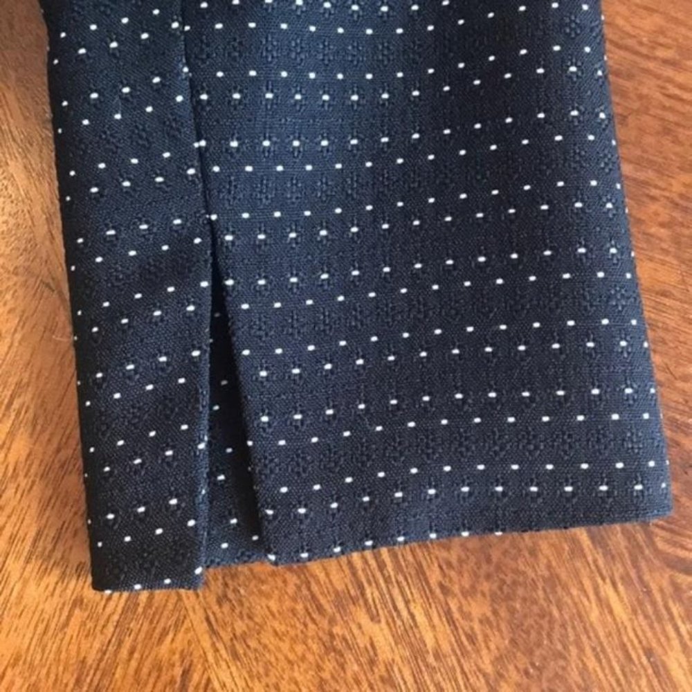 Le Suit Black And White Single Button Euc Skirt Suit - Picture 5 of 8